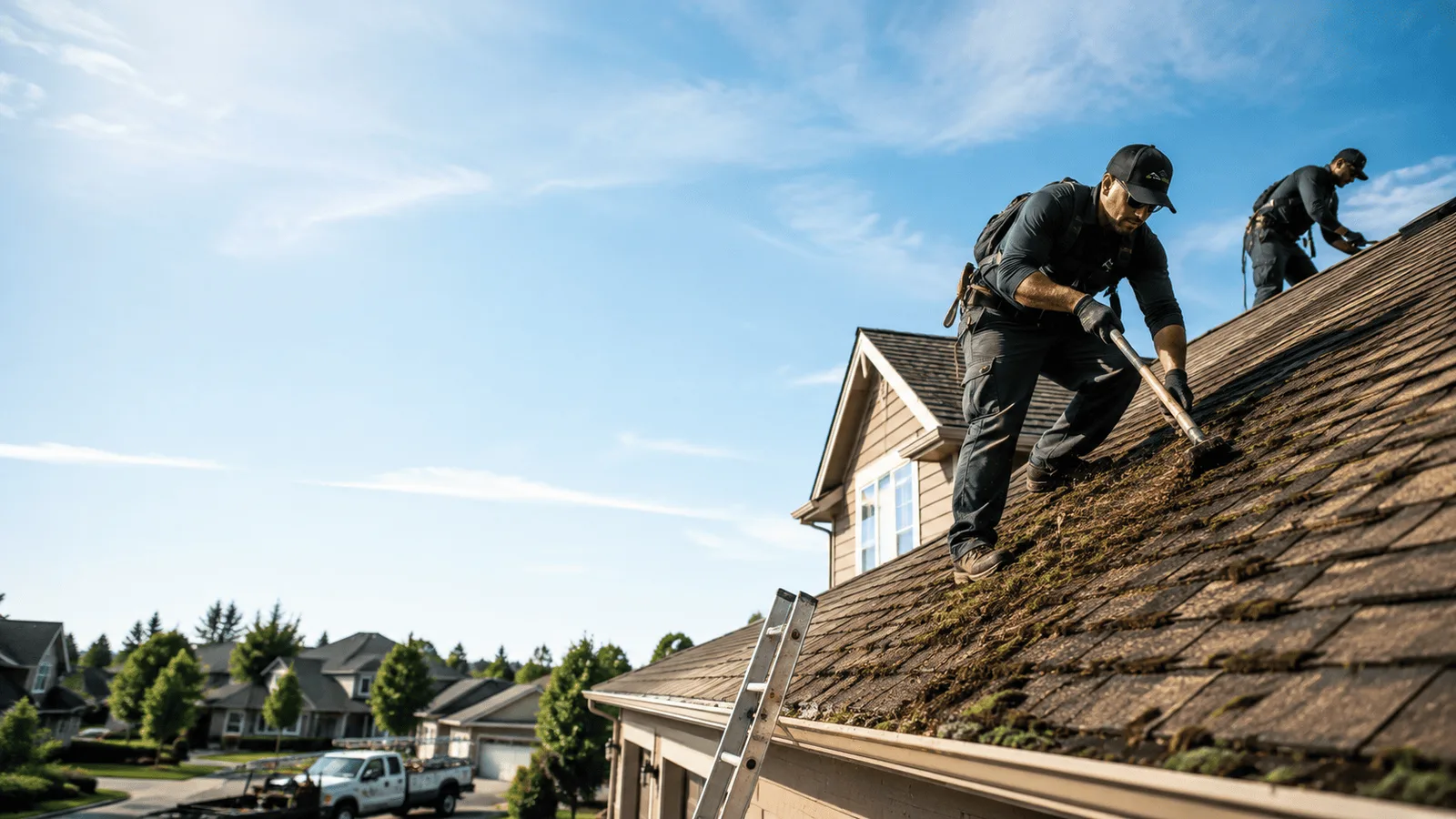 Roof Moss Removal in Saint Albans, MO near me
